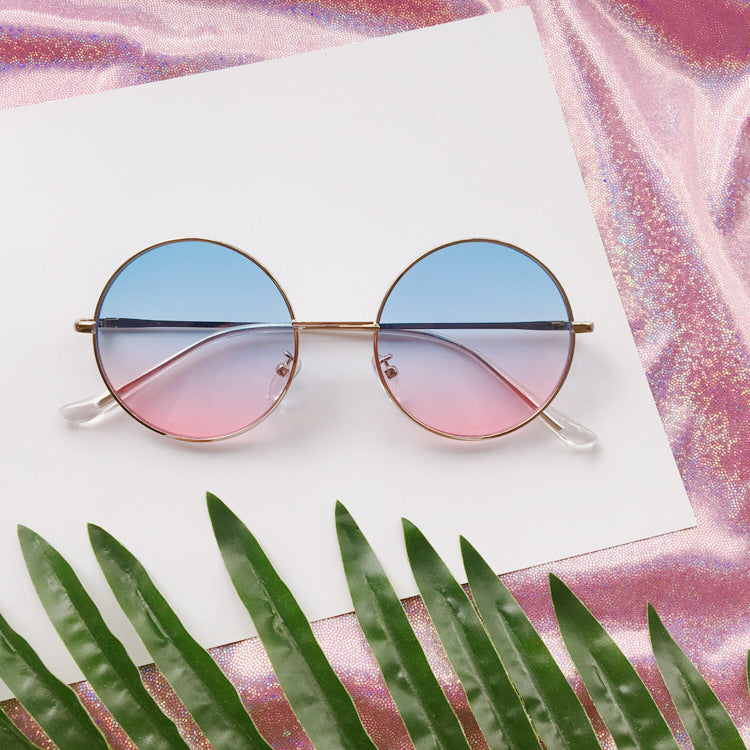 Modische Runde Sonnenbrille Brehn