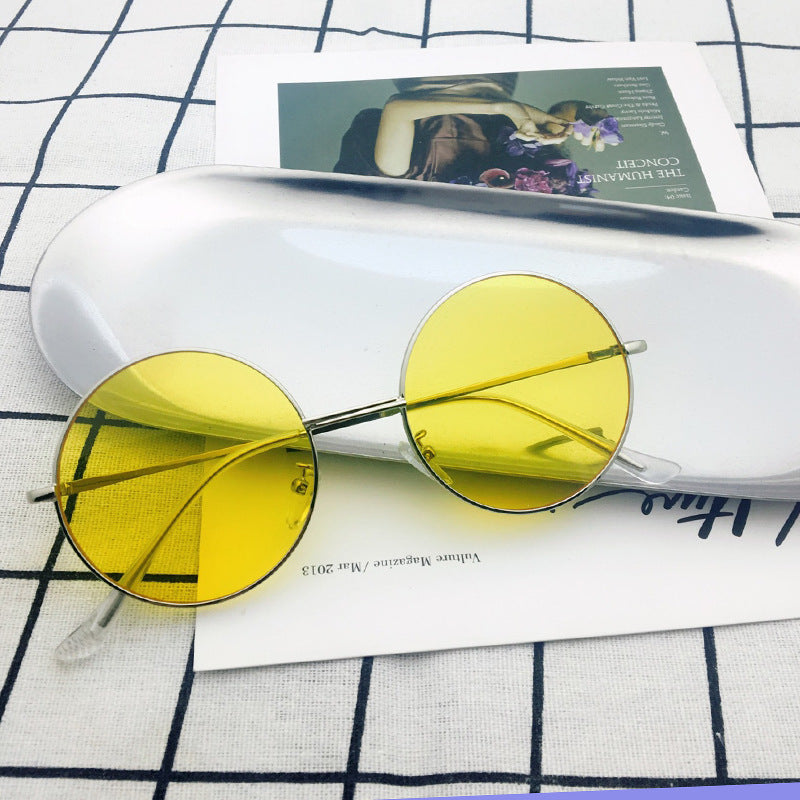 Modische Runde Sonnenbrille Brehn
