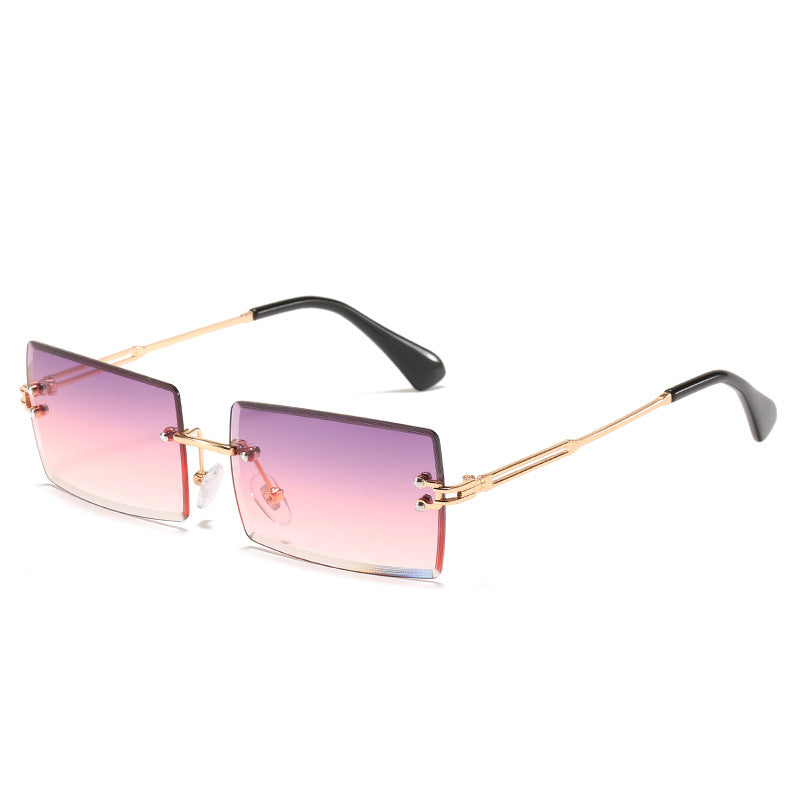 Moderne geometrische Rahmen-Sonnenbrille Brehn