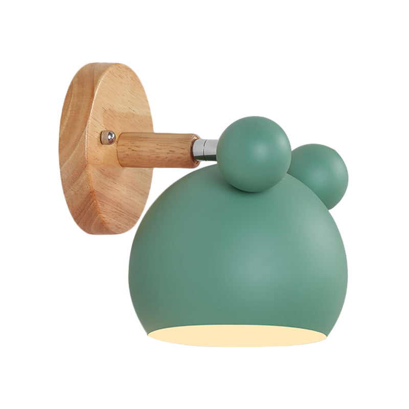 Brehn | Moderne Stil Cartoon Tier Wandleuchte Metall 1 Licht Wandlampe für Kinderzimmer