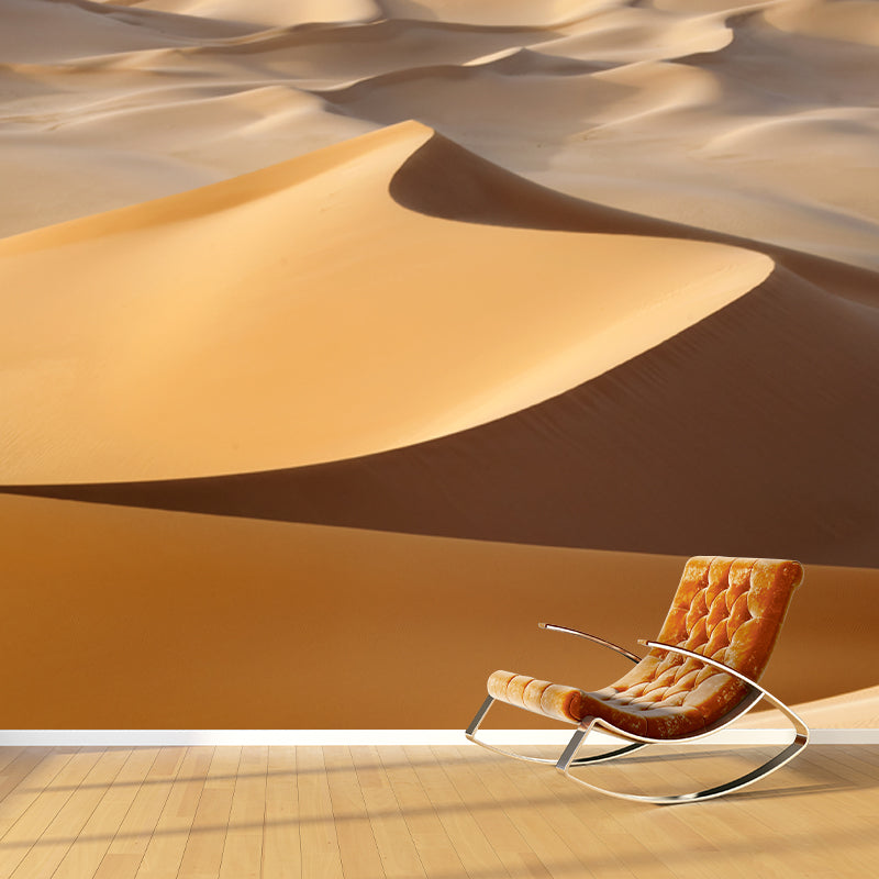 Brehn | Sanddunes Landscape Wallpaper Contemporary Waterproof Living Room Wall Covering, Custom Made
