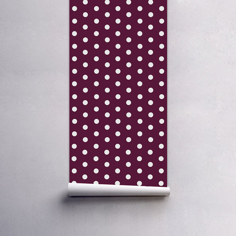 Brehn | Punkte Tapetenpaneele Abziehen und Aufkleben Kinder-Spielzimmer Wandverkleidung, 4' L x 20,5" B