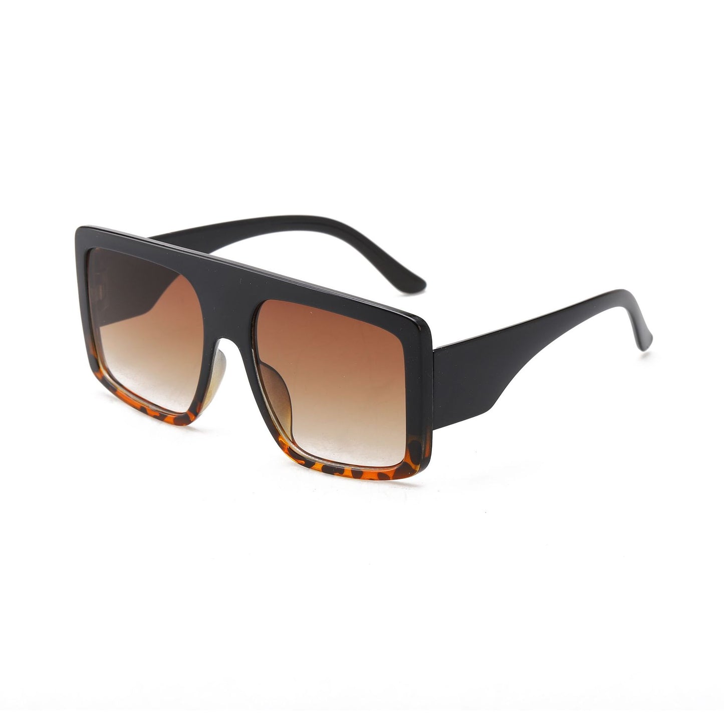 Damen oversized Sonnenbrille mit markantem Leopardenmuster Brehn