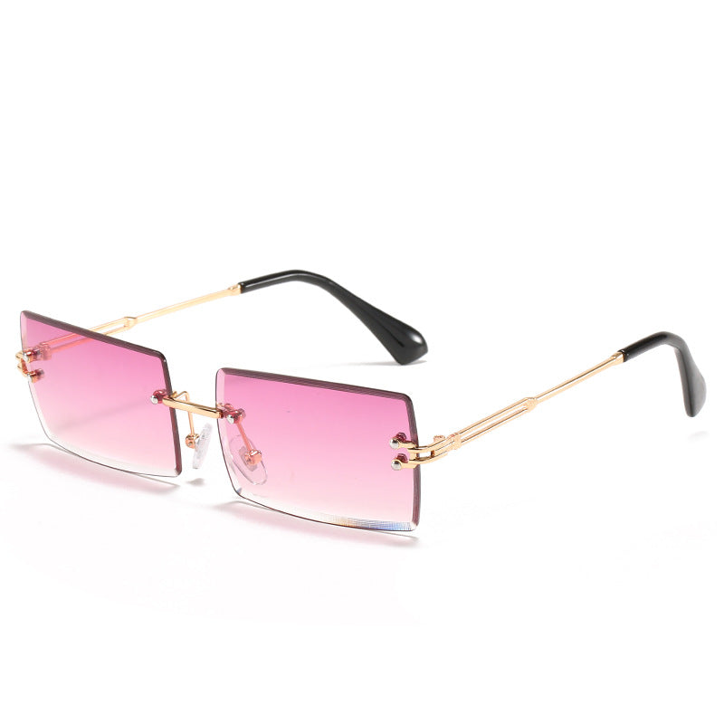 Moderne geometrische Rahmen-Sonnenbrille Brehn