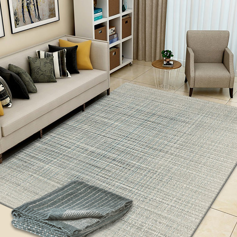 Brehn | Dunkle Farbe Minimalistische Innenmatte Polypropylen Abstrakte Teppich mit Linien Pflegeleicht Rutschfeste Teppich für Zimmer