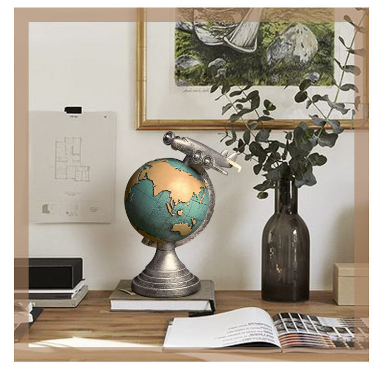 Retro Globe Clock | Brehn