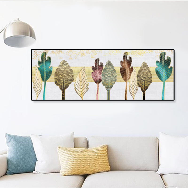 Brehn | Texturiertes Stillleben Zeichnung Wandkunst Leinwand Nordischer Stil Wanddekoration für das Wohnzimmer