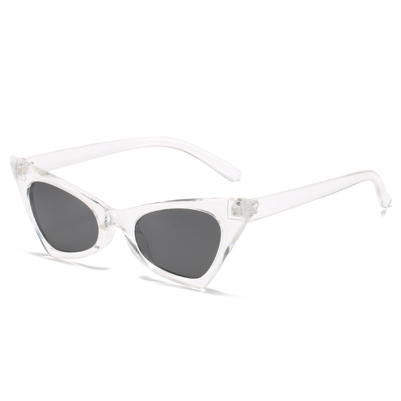 Damen Katzenaugen-Sonnenbrille mit kunstvollem Rahmen und UV-Schutz Brehn