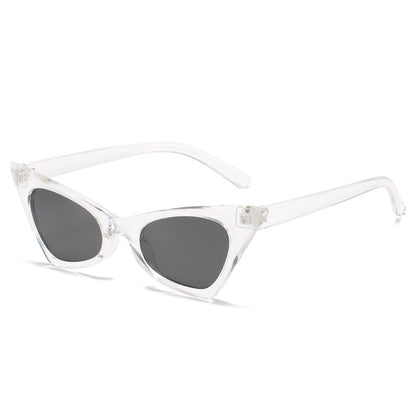 Damen Katzenaugen-Sonnenbrille mit kunstvollem Rahmen und UV-Schutz Brehn