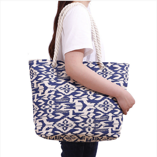 Große Kulturtasche mit Maritimem Design Brehn