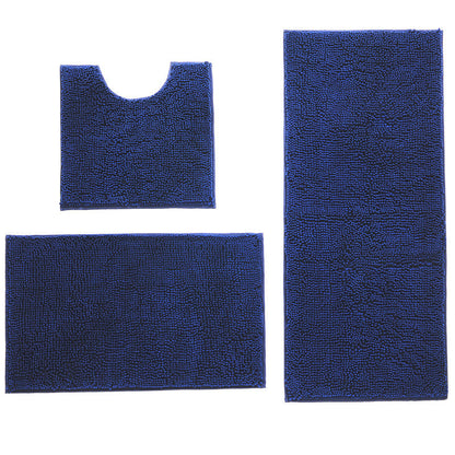 Luxuriöses Mikrofaser-Badezimmermatten-Set Brehn