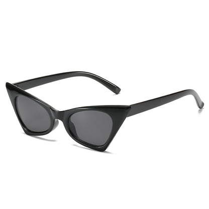 Damen Katzenaugen-Sonnenbrille mit kunstvollem Rahmen und UV-Schutz Brehn