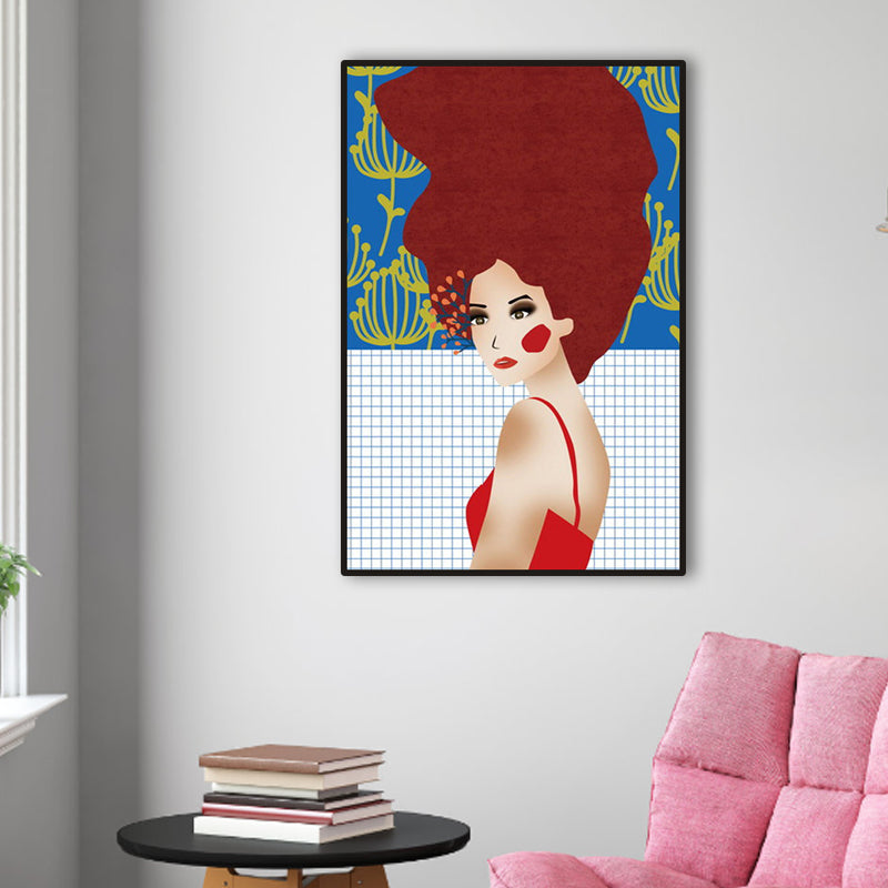 Brehn | Blush Maiden Wandkunst Dekor Pastellfarbe Leinwandmalerei, Texturiert, Mehrere Größen