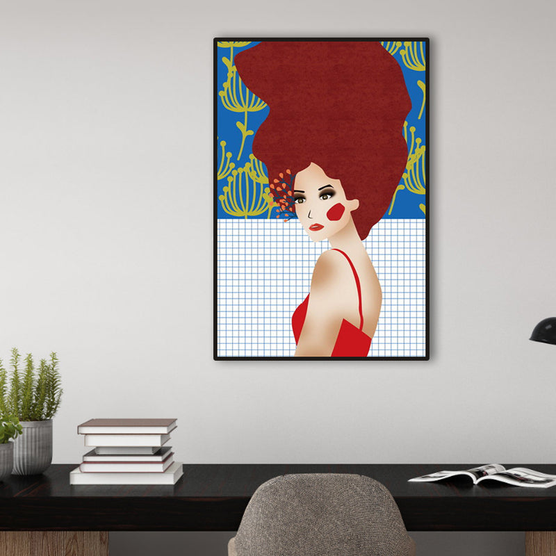 Brehn | Blush Maiden Wandkunst Dekor Pastellfarbe Leinwandmalerei, Texturiert, Mehrere Größen