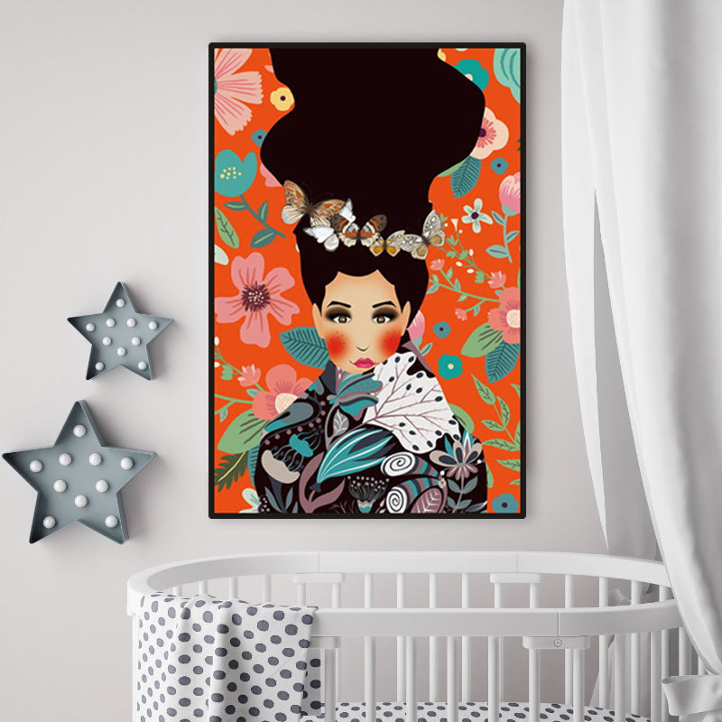 Brehn | Blush Maiden Wandkunst Dekor Pastellfarbe Leinwandmalerei, Texturiert, Mehrere Größen
