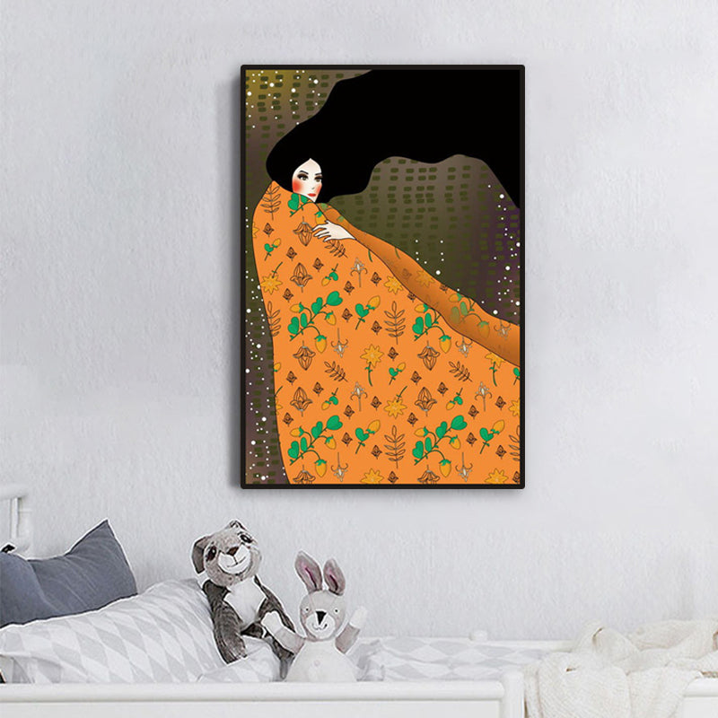 Brehn | Blush Maiden Wandkunst Dekor Pastellfarbe Leinwandmalerei, Texturiert, Mehrere Größen
