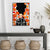 Brehn | Helle Farbmode Figurenmalerei Illustration Glam Texturiertes Leinwand für Lounge