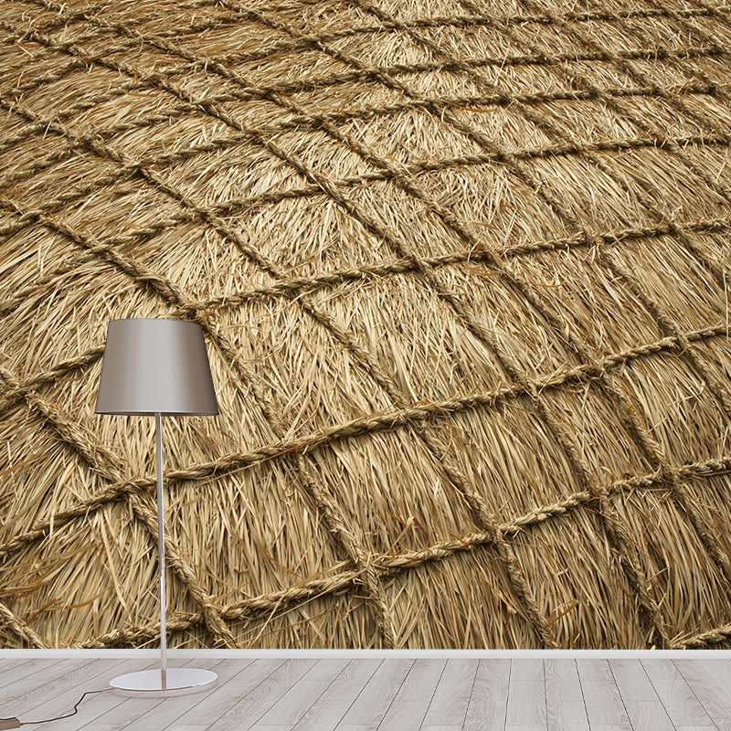Brehn | Hedendaagse Foto Tarweveld Wanddecoratie Zachte Kleur Vlekbestendig Wandkunst voor Eetkamer