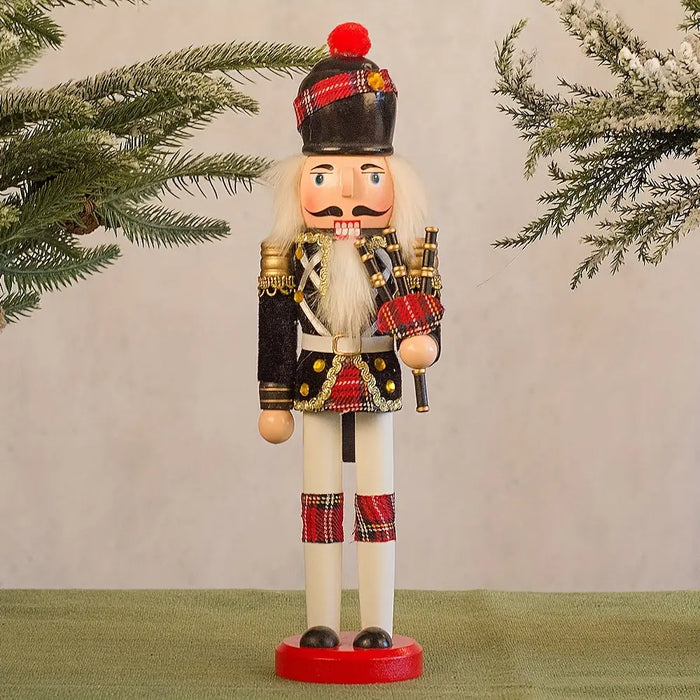 Brehn | NussknackerJoy - Holz Nussknacker Soldatenfigur für zeitlosen Weihnachtszauber