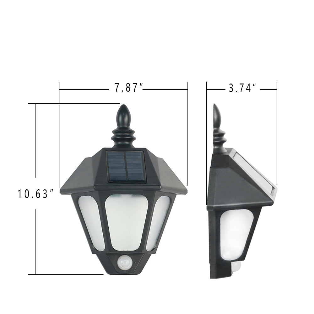 Solar wasserdichten kreativen dekorativen LED Außenwand sconce Lampe | Brehn