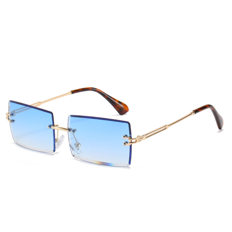 Moderne geometrische Rahmen-Sonnenbrille Brehn