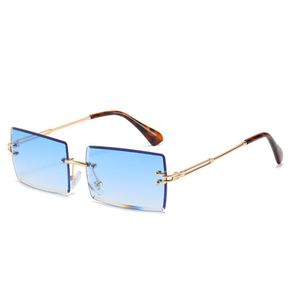 Moderne geometrische Rahmen-Sonnenbrille Brehn