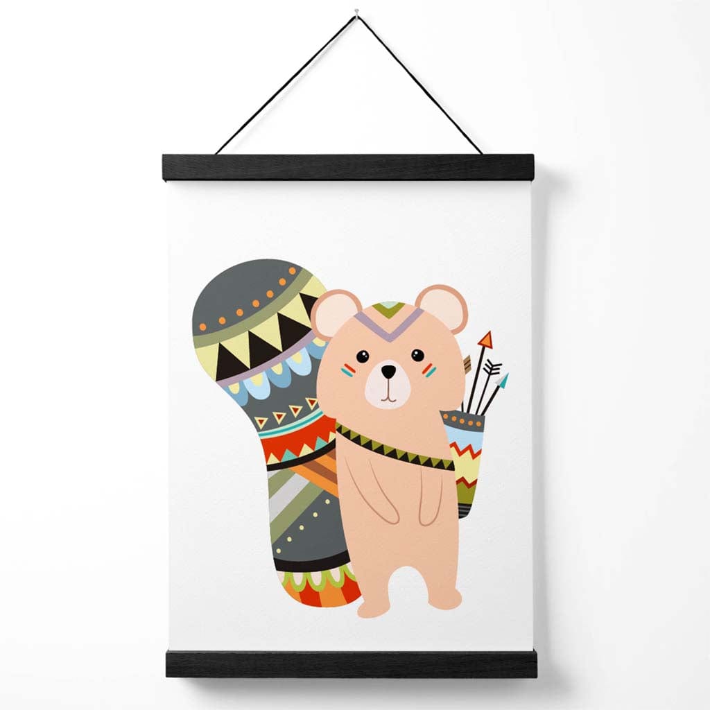 Braunes Eichhörnchen-Poster mit Aufhänger