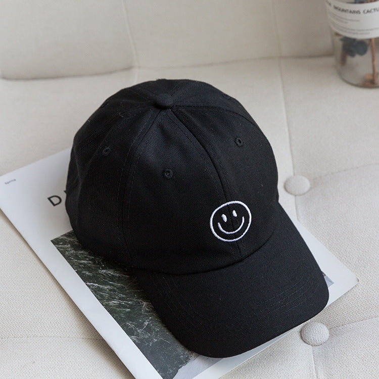 Damen verstellbare Smiley bestickte Kappe Brehn