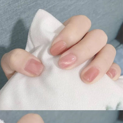 Funkelnd Glänzendes Press-On Nagelset