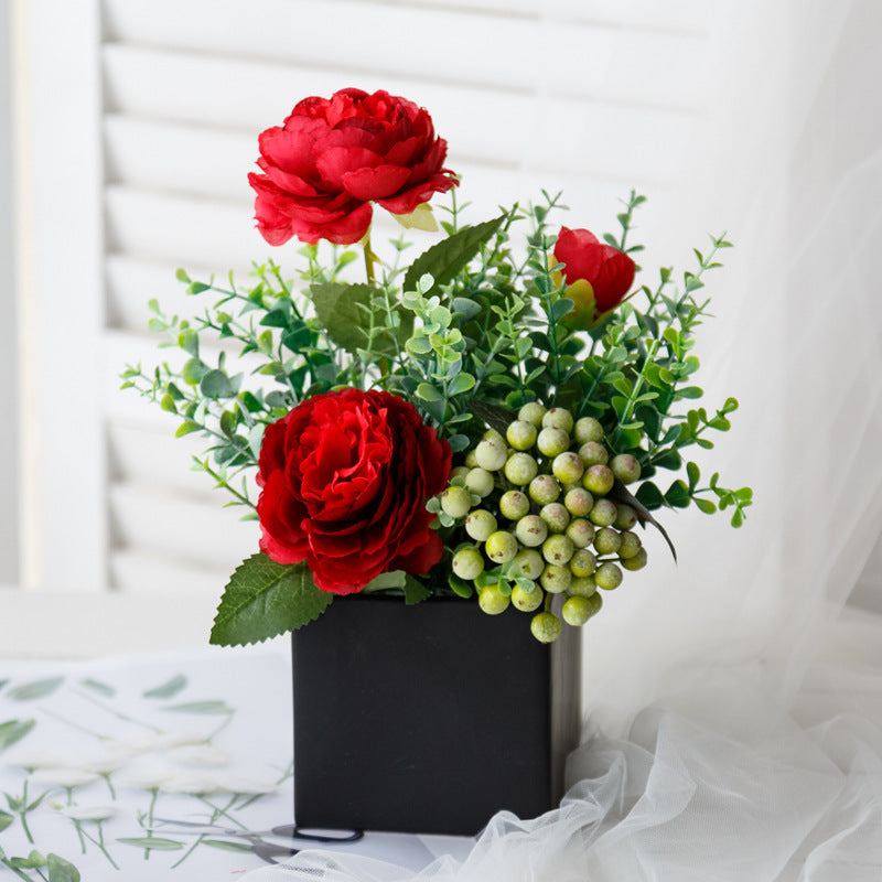 Premium Dekorative Florale Tischmitte
