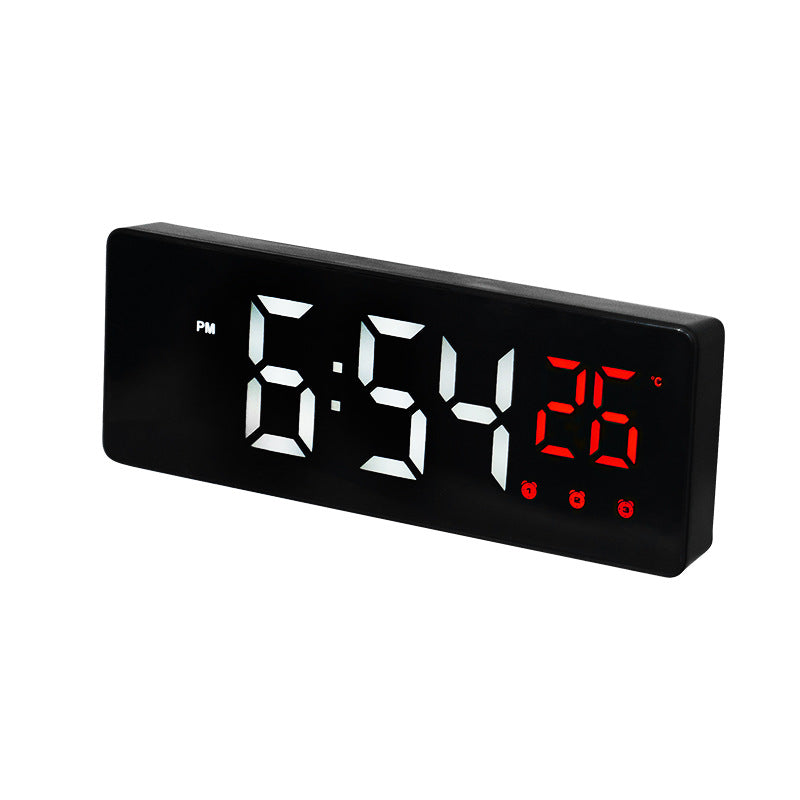 Digitaler Tischwecker mit Temperaturanzeige und Led-Display Brehn