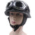 Vintage Leder Motorradhelm Brehn