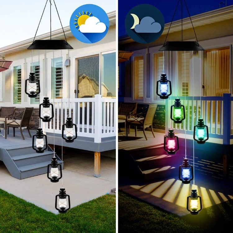 LED Solar Schmetterling Windspiel Garten Hängelampe Brehn