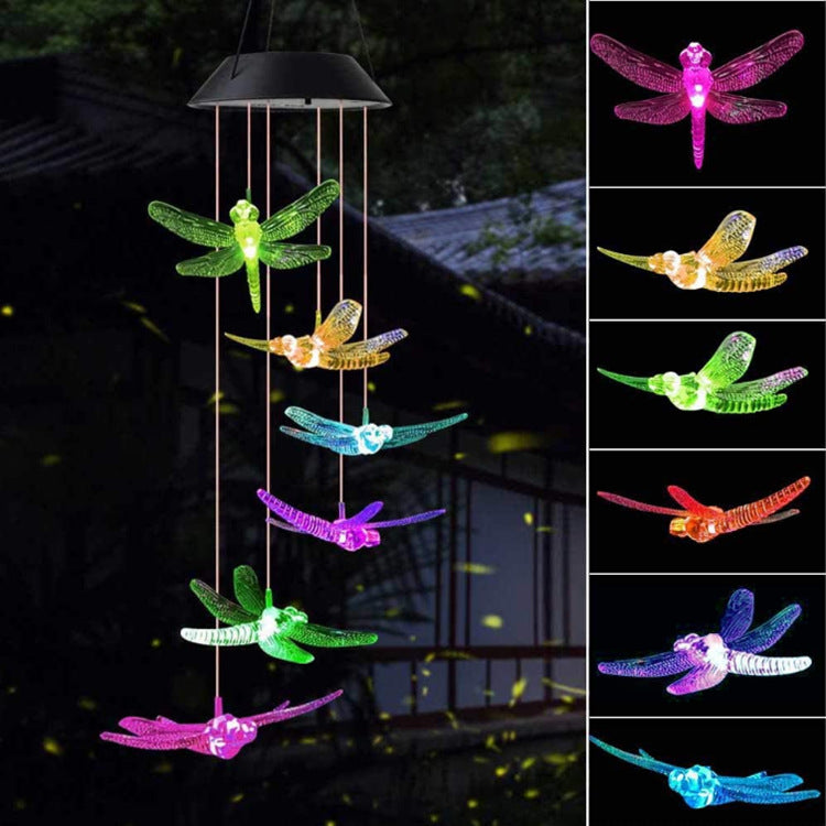 LED Solar Schmetterling Windspiel Garten Hängelampe Brehn