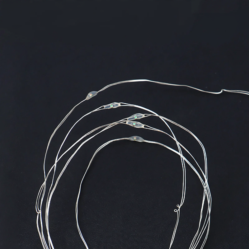 LED-Draht-Lichterkette mit Batteriebetrieb