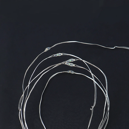 LED-Draht-Lichterkette mit Batteriebetrieb
