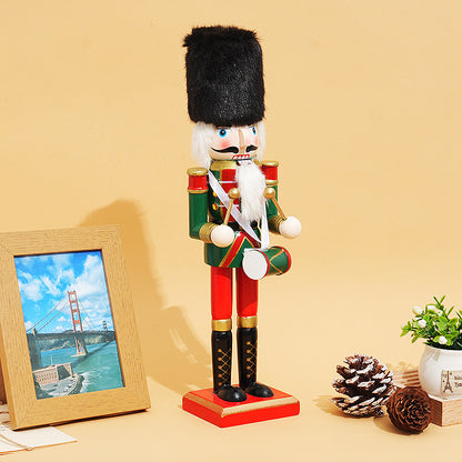 Nussknacker-Figur aus Holz, 30 cm, Weihnachtsdekoration