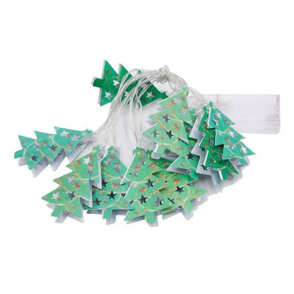 Dekorative LED-Lichterkette mit Eisen-Elementen