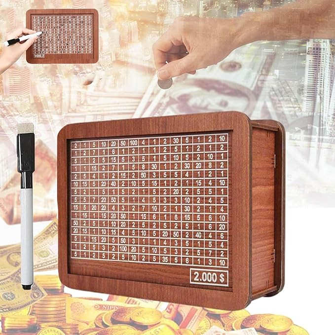 Sparschwein aus Holz | Müheloses Sparen