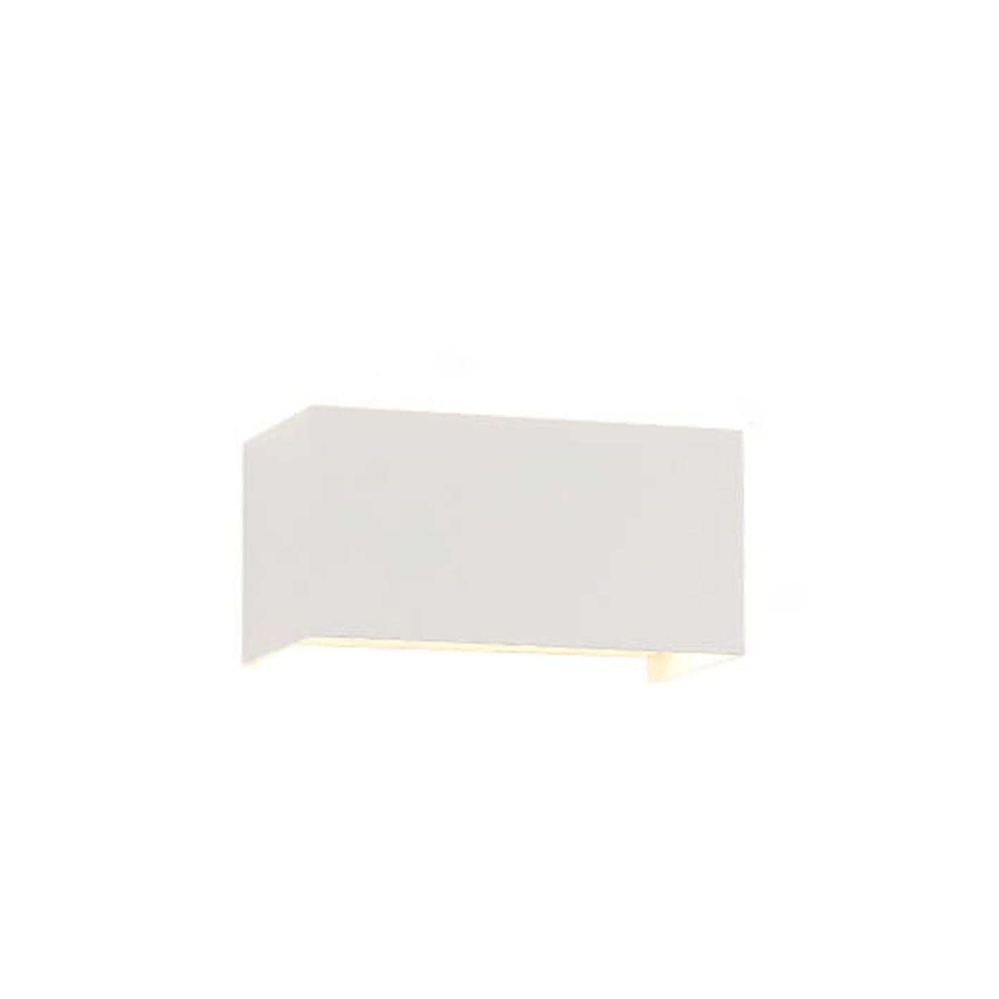 Moderne Outdoor wasserdichte rechteckige LED Up-and-Down beleuchtete Außenwandlampe | Brehn