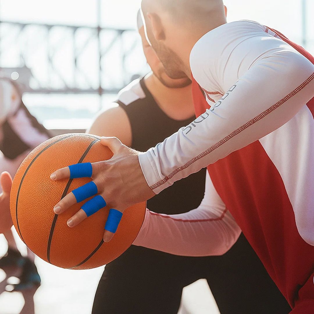 FlexiGuard | Finger Schutzärmel – Verletzungsprävention – Atmungsaktive, enganliegende Passform – Hält Wunden und Verbände an Ort und Stelle – Sport- und Alltagskomfort Brehn