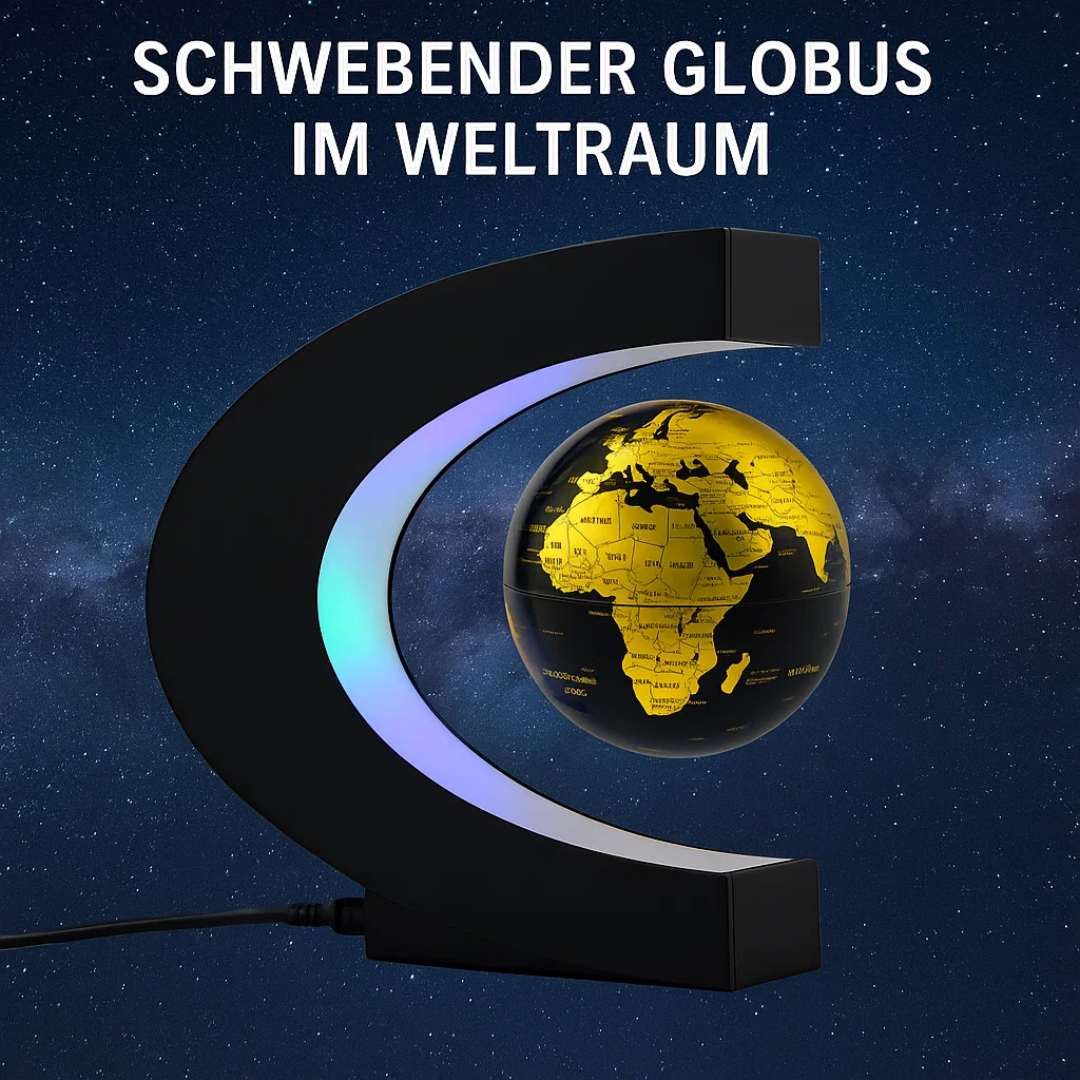 AstroGlobe LED-Weltkugel – Schwebende Globuslampe mit Magnetaufhängung