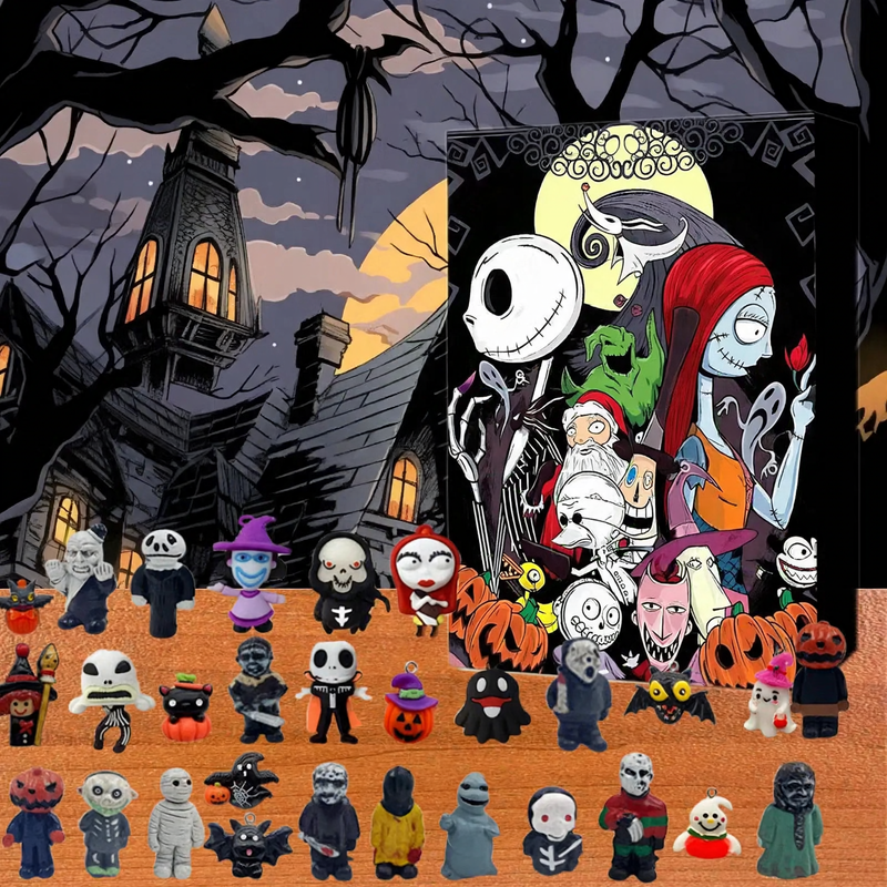Halloween Adventskalender mit Spielzeugüberraschungen