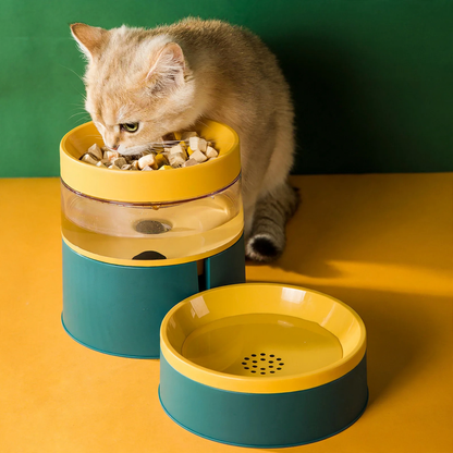 Doppelnapf für Katzen, rutschfest, Futter und Wasser