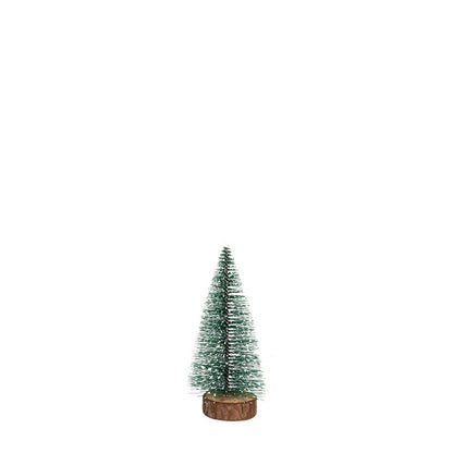 Mini-Weihnachtsbaum mit Schnee-Effekt