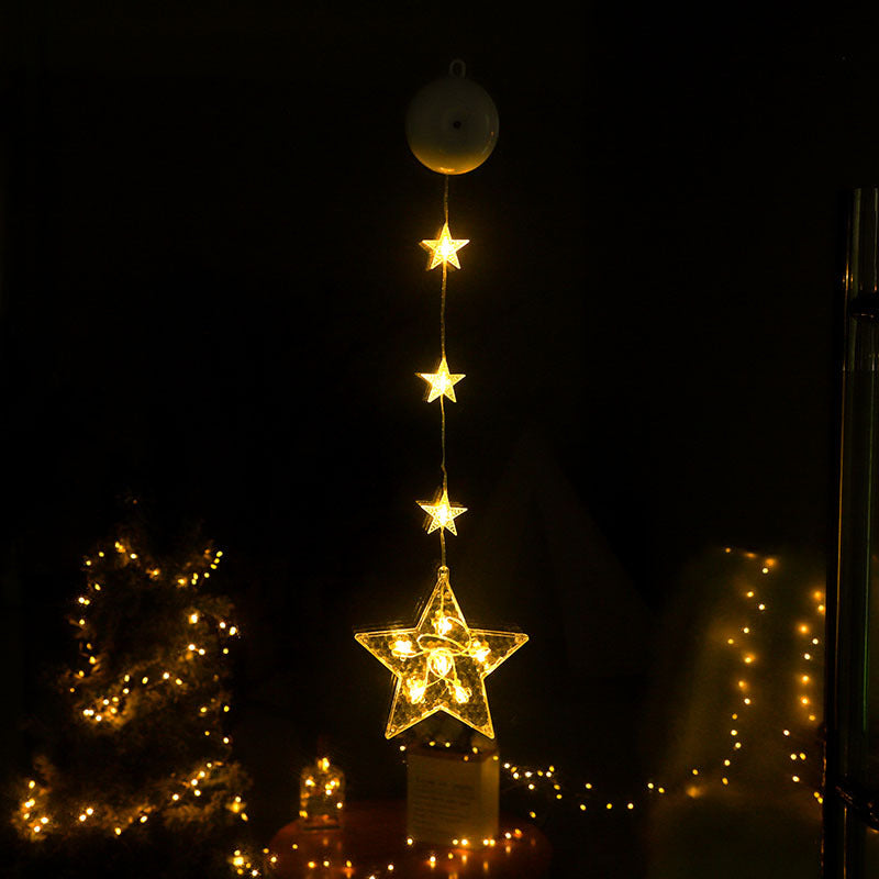 LED-Weihnachts-Sauglicht für Fenster