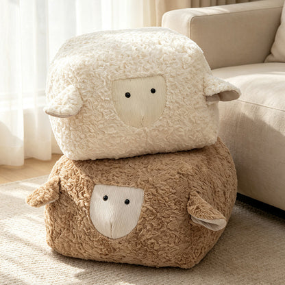 Plüsch-Sitzkissen Schaf-Design
