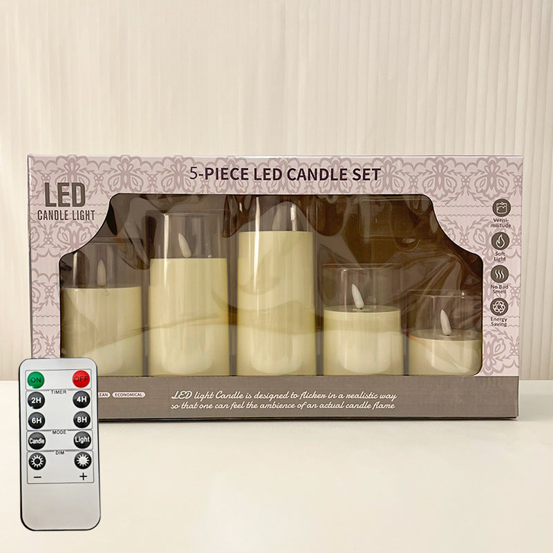LED-Stimmungslicht in Kerzenform mit Fernbedienung