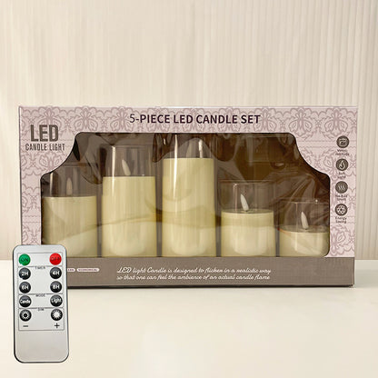 LED-Stimmungslicht in Kerzenform mit Fernbedienung