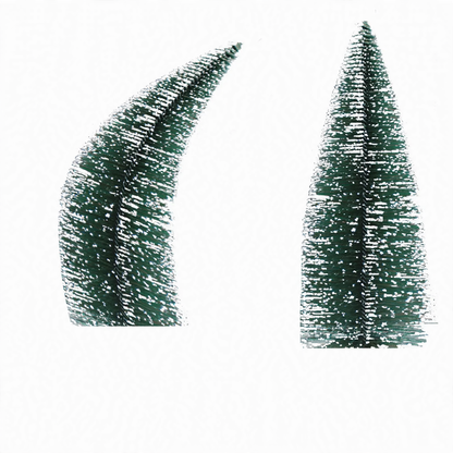 Mini-Weihnachtsbaum aus Kiefernnadeln, verschiedene Größen